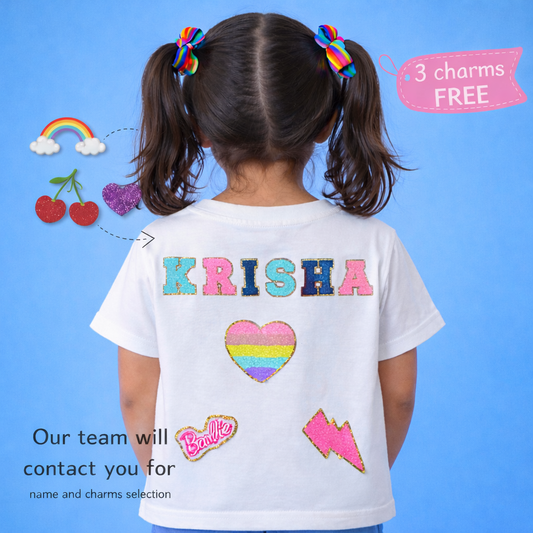 Custom Name T-Shirt for Boys & Girls