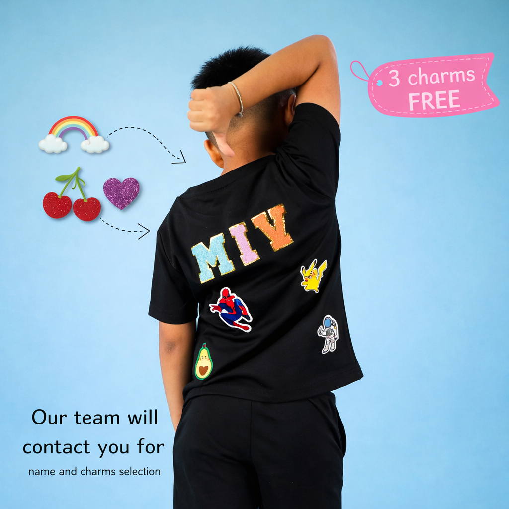 Custom Name Co-ord Set For Boys & Girls